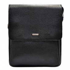 Мягкая кожаная барсетка Desisan 3027-011 черный флотар