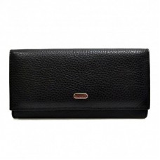 Кошелек женский кожаный CANPEL 2035-7 черный флотар