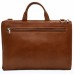 Портфель шкіряний Desisan 1349-015 рудий флотар