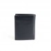 Портмоне шкіряне GRASS 336-1 чорний гладкий