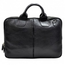 Портфель шкіряний Desisan 052-011 чорний флотар