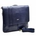 Портфель кожаный Desisan 1337-315 синий флотар