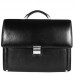 Портфель кожаный Desisan 319-011 черный флотар