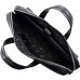 Портфель кожаный Desisan 340-143 черный лазер