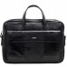 Портфель кожаный Desisan 340-143 черный лазер