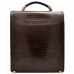 Портфель шкіряний Desisan 5009-142 коричневий лазер