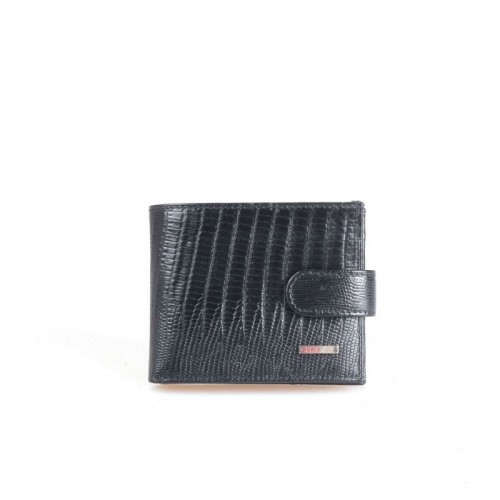 Портмоне кожаное GRASS 302-32 черный лазер