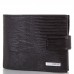 Мужское кожаное портмоне KARYA 0464-076 черный лазер