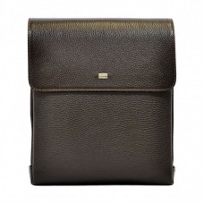 Барсетка кожа мягкая DESISAN 3026-9 коричневый гладкий