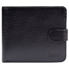 Портмоне шкіра BOND 547-281 чорний флотар