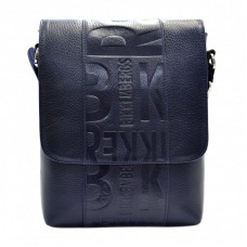 Барсетка кожа мягкая DESISAN 1612-315 синий флотар