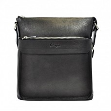 Барсетка м'яка шкіра KARYA 0677-45 чорний флотар