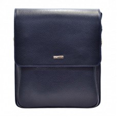 Барсетка кожа мягкая Desisan 3027-315 синий флотар