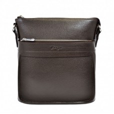 Барсетка м'яка шкіра KARYA 0677-39 коричневий флотар
