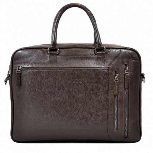 Портфель м'який шкіра BOND 1095-286 коричневий