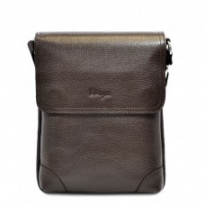 Барсетка м'яка шкіра KARYA 0721-39 коричневий флотар