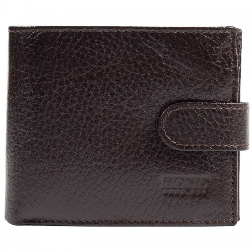 Портмоне шкіра BOND 501-286 коричневий флотар