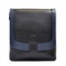 Барсетка м'яка BOND 1122-281-9 чорно-синій