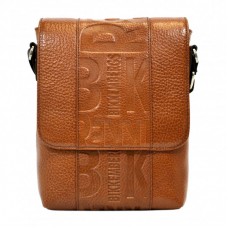 Барсетка кожа мягкая DESISAN 1612-015 рыжий флотар