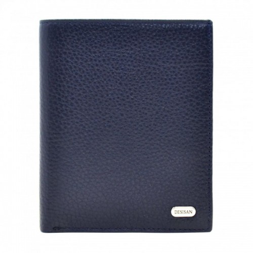 Портмоне кожа Desisan 112-315 синий флотар