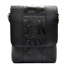 Барсетка кожа мягкая DESISAN 1612-01 черный мелкий флотар