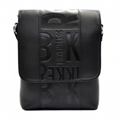 Барсетка кожа мягкая DESISAN 1612-01 черный мелкий флотар