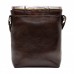 Барсетка шкіра м'яка DESISAN 1612-019 коричневий флотар