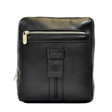 Барсетка м'яка шкіра KARYA 0678-45 чорний флотар