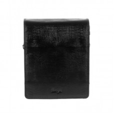 Барсетка м'яка шкіра KARYA 0366-076 чорний лазер