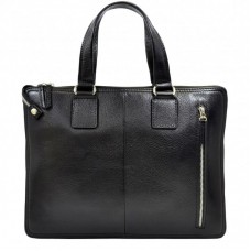 Портфель м'який шкіра BOND 1394-281 чорний