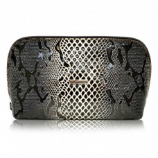 Косметичка кожа Desisan 1-180 бежевый узор