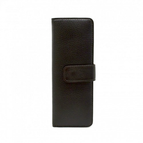 Визитница кожа CANPEL 124-14 коричневый флотар