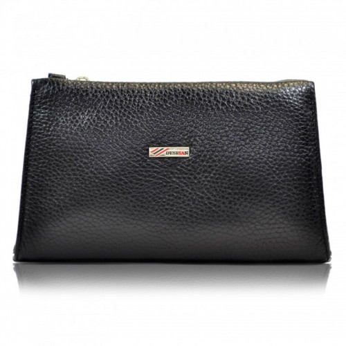 Косметичка шкіра Desisan 2-011 чорний флотар