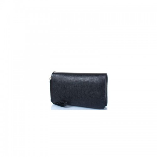 Кошелек женcкий кожа CANPEL 712-7 черный флотар