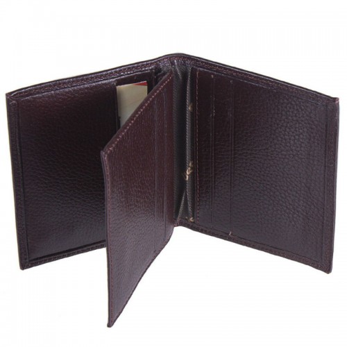 Кредитница кожа DESISAN 074-9 коричневый флотар