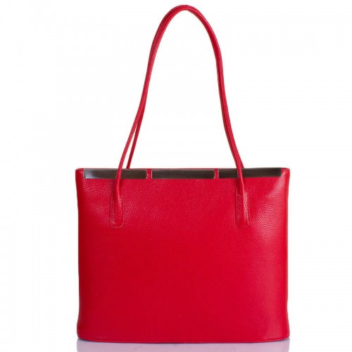 Сумка жіноча шкіра Desisan 377-4 червоний флотар