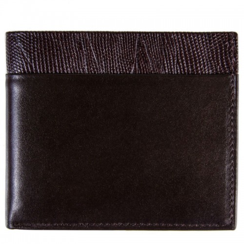 Візитниця шкіра GRASS 559-4 коричневий гладкий