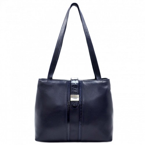 Сумка жіноча шкіра Desisan 1521-315 синій флотар