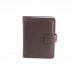 Візитниця шкіра GRASS 576-14 коричневий дрібний флотар