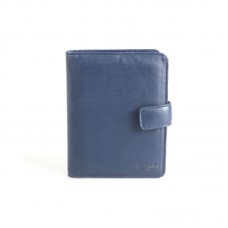 Візитниця шкіра GRASS 576-18 синій флотар