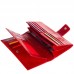 Кошелек женcкий кожа CANPEL 700-85 красный кроко