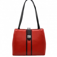 Сумка жіноча шкіра Desisan 1521-4 червоний флотар