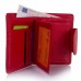 Кошелек женcкий кожа CANPEL 967-172 красный флотар