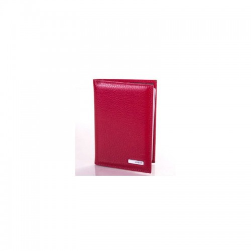 Обкладинка для авто шкіра KARYA 0428-46 червоний флотар