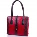 Сумка жіноча шкіра Desisan 062-500 червоний візерунок
