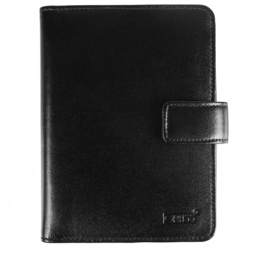 Візитниця шкіра GRASS 576-1 чорний гладкий