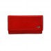 Кошелек женский кожаный CANPEL 346-172 красный флотар