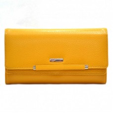 Гаманець жіночий шкіряний Desisan 724-613 помаранчевий флотар