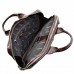 Портфель кожаный Desisan 052-019 коричневый флотар