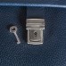 Портфель кожаный Desisan 1315-315 синий флотар